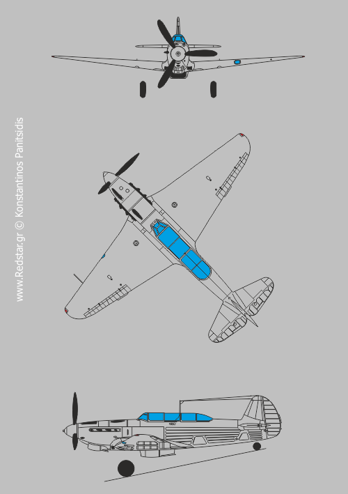 Yak-9V © Konstantinos Panitsidis