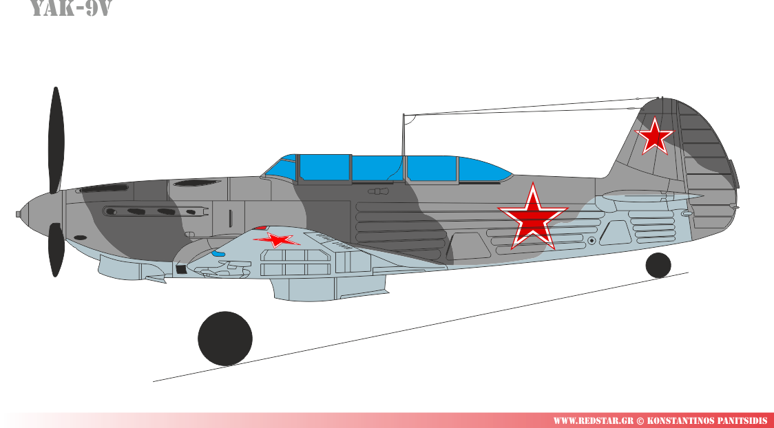 Yak-9V © Konstantinos Panitsidis