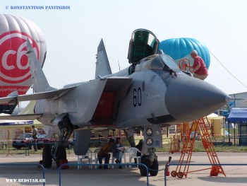 MiG-31 Foxhound - Η Ρωσική Αεροπορία θα διατηρεί όλα τα MiG-31 σε υπηρεσία πριν από την ένταξη νέας γενιάς αεροσκαφών © Konstantinos Panitsidis