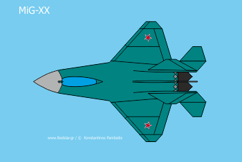 MiG-XX Ελαφρό μαχητικό, πολλαπλού ρόλου, τεχνολογίας stealth © Konstantinos Panitsidis