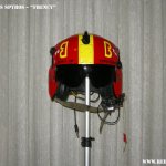 Helmet Art "S"-Airbrush Entrance to the cities.