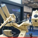ЗУ-23-2 23-мм модернизированная спаренная зенитная установка с системой DJ-25 (система помех).