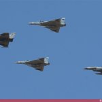 Rafale, F-16 Viper, два Mirage 2000-5 Пролет. ВВС Греции.