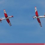 Ομάδα PC-7 αεροβατική ομάδα της Ελβετικής Πολεμικής Αεροπορίας / Swiss Air Force, PC-7 Team Take-off / PC-7 пилотажная группа швейцарских ВВС