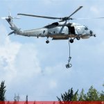 S-70B-6 Helicopter Противолодочный вертолет, Поиск и спасение. Тактическая демонстрация полета. ВМС Греции.