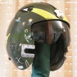 Helmet Art "S"-Airbrush 348 Tactical reconnaissance squadron.