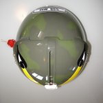 Helmet Art "S"-Airbrush 348 Tactical reconnaissance squadron.