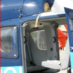 A Hellenic Police Eurocopter EC-135T1 CPDS (witt registration SX-HPE) at Archangel 2008 air show.