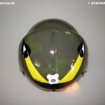 Helmet Art "S"-Airbrush 348 Tactical reconnaissance squadron.
