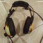 Helmet Art "S"-Airbrush First Pilot Phones.