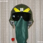 Helmet Art "S"-Airbrush 348 Tactical reconnaissance squadron.