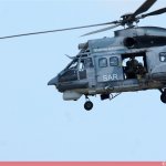 Super Puma. Тактическая демонстрация полета поиска и спасения (CSAR). ВВС Греции.