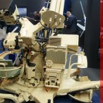 ЗУ-23-2 23-мм модернизированная спаренная зенитная установка с системой DJ-25 (система помех).