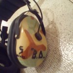 Helmet Art "S"-Airbrush First Pilot Phones.