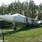 Su-24 Fencer Front-line bomber.
