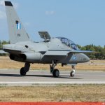 M-346 Block 5+ "Master" Учебно-тренировочный самолет ВВС Греции.